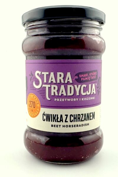 Ćwikła z chrzanem 270g